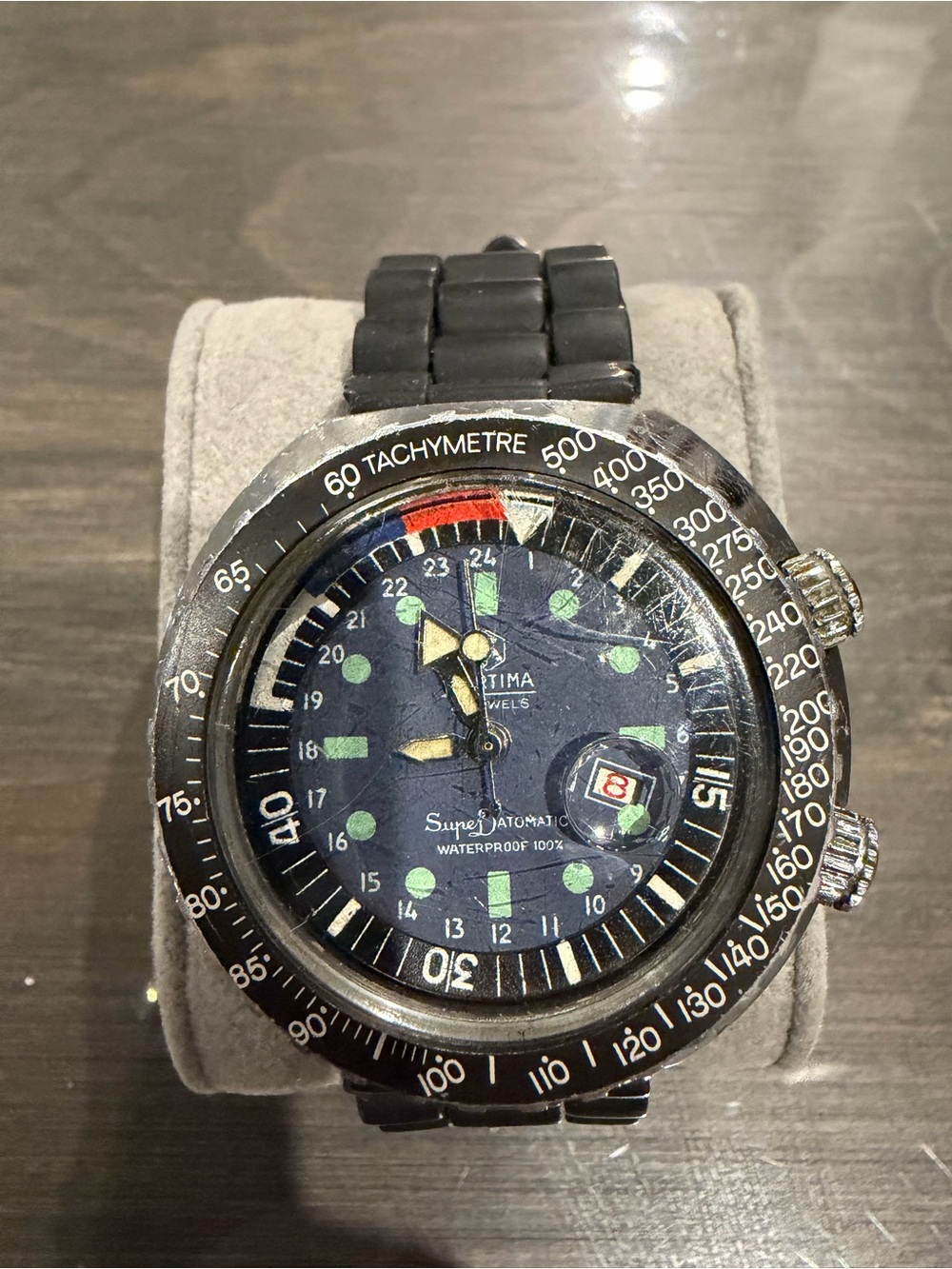 Vintage Mortima Super Datomatic 21 Watch